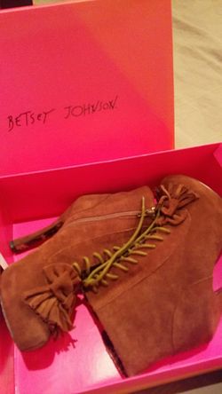 Betsey booties 6.5