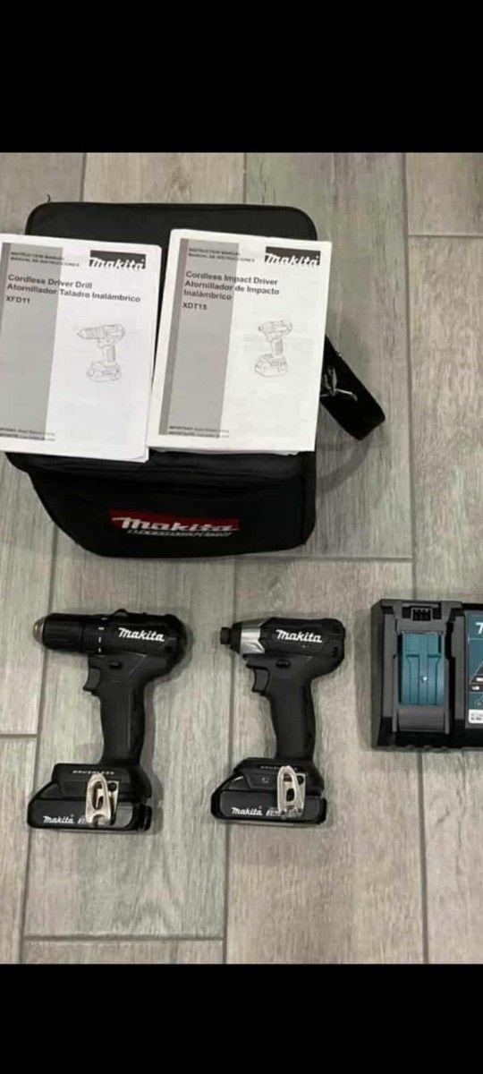 Brand New Makita Pro Contractor Combo Drills $170