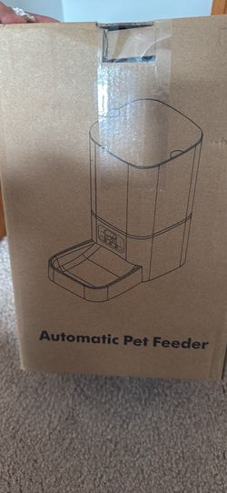 Automatic WiFi Pet Feeder – App Controlled – New/Open Box