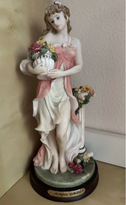 11” Montefiori Collection Italy Design ‘Barefoot Maiden’ Art Nouveau Style