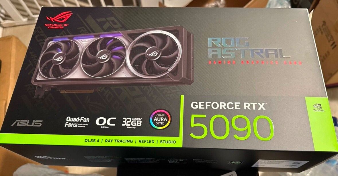 ASUS ROG Astral GeForce RTXâ„¢ 5090 32GB GDDR7 OC Edition