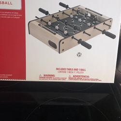 Holiday Time Tabletop Foosball Game New 