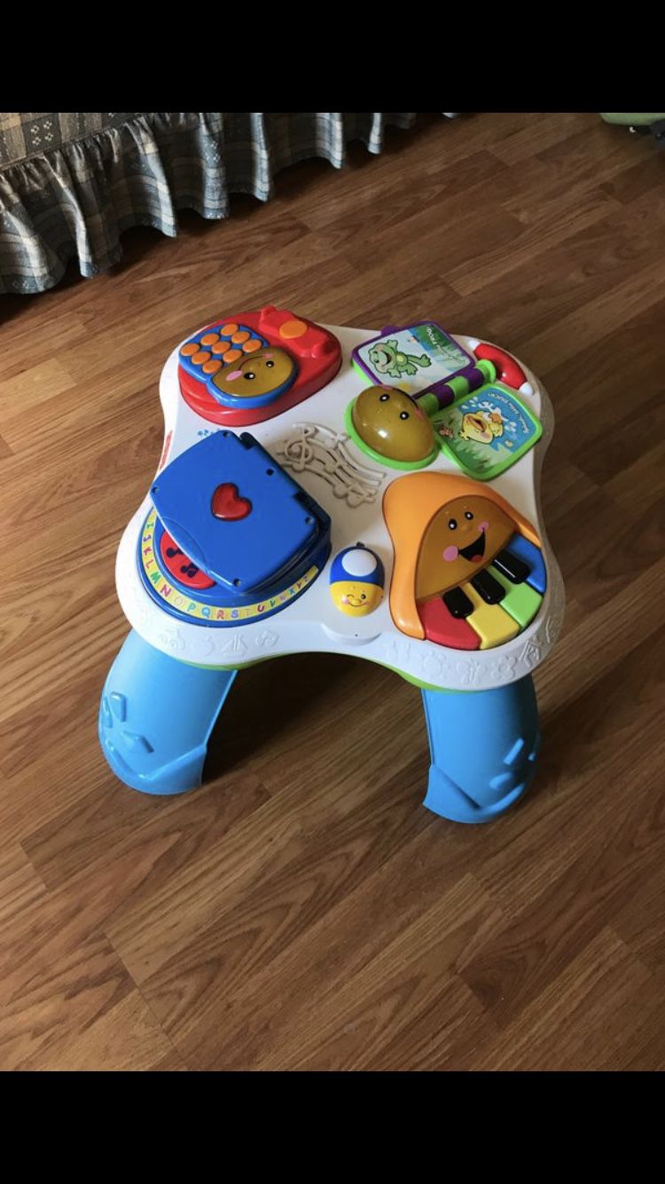 Toddler learning table fisher price