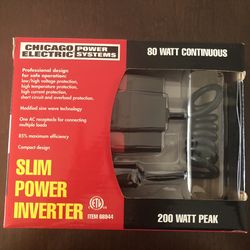 New-Chicago Electric Slim Power Inverter