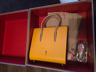 New With Tags Christian Louboutin Africube Paloma Handbag Purse Tote