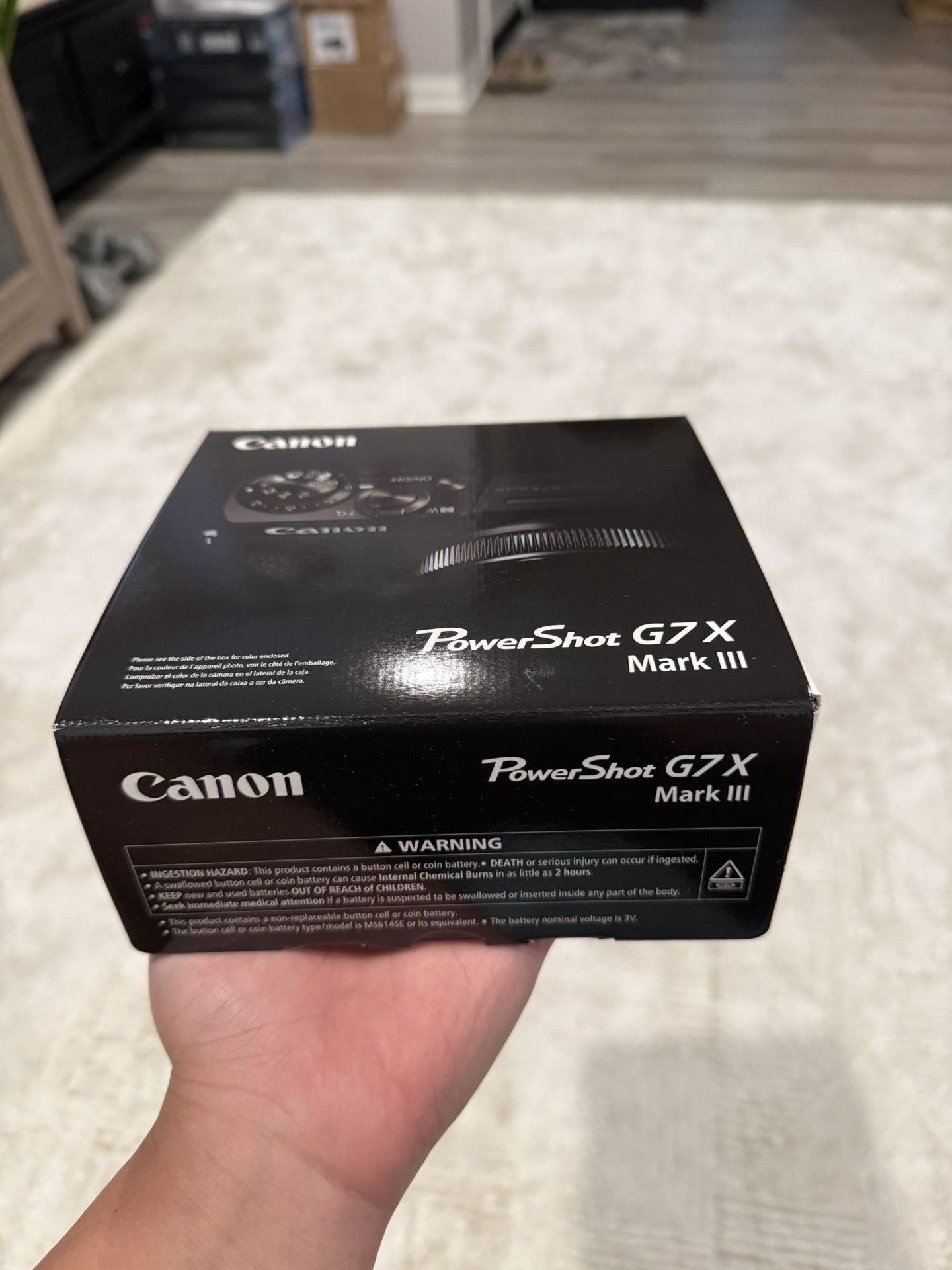 Canon g7x mark iii $1100 Brand New