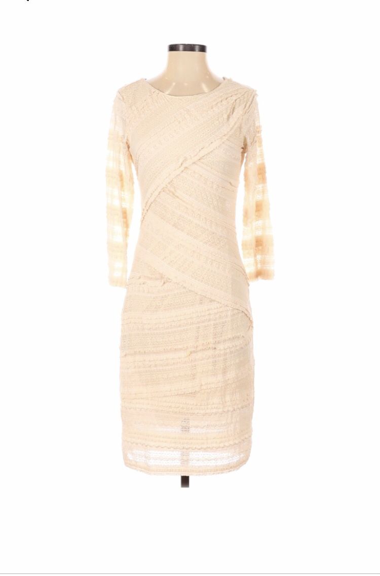 M.S.S.P casual tan dress size S Gently used