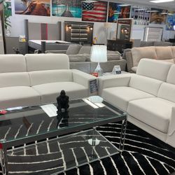 🔥OVERSTOCK FURNITURE SALE NOW 🚨 🛋️ Sofa & Loveseat Set – Style & Comfort Combined! ✨50% OFF 🛍️