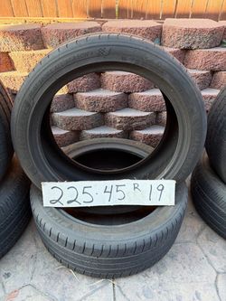 Tires 225/45R19
