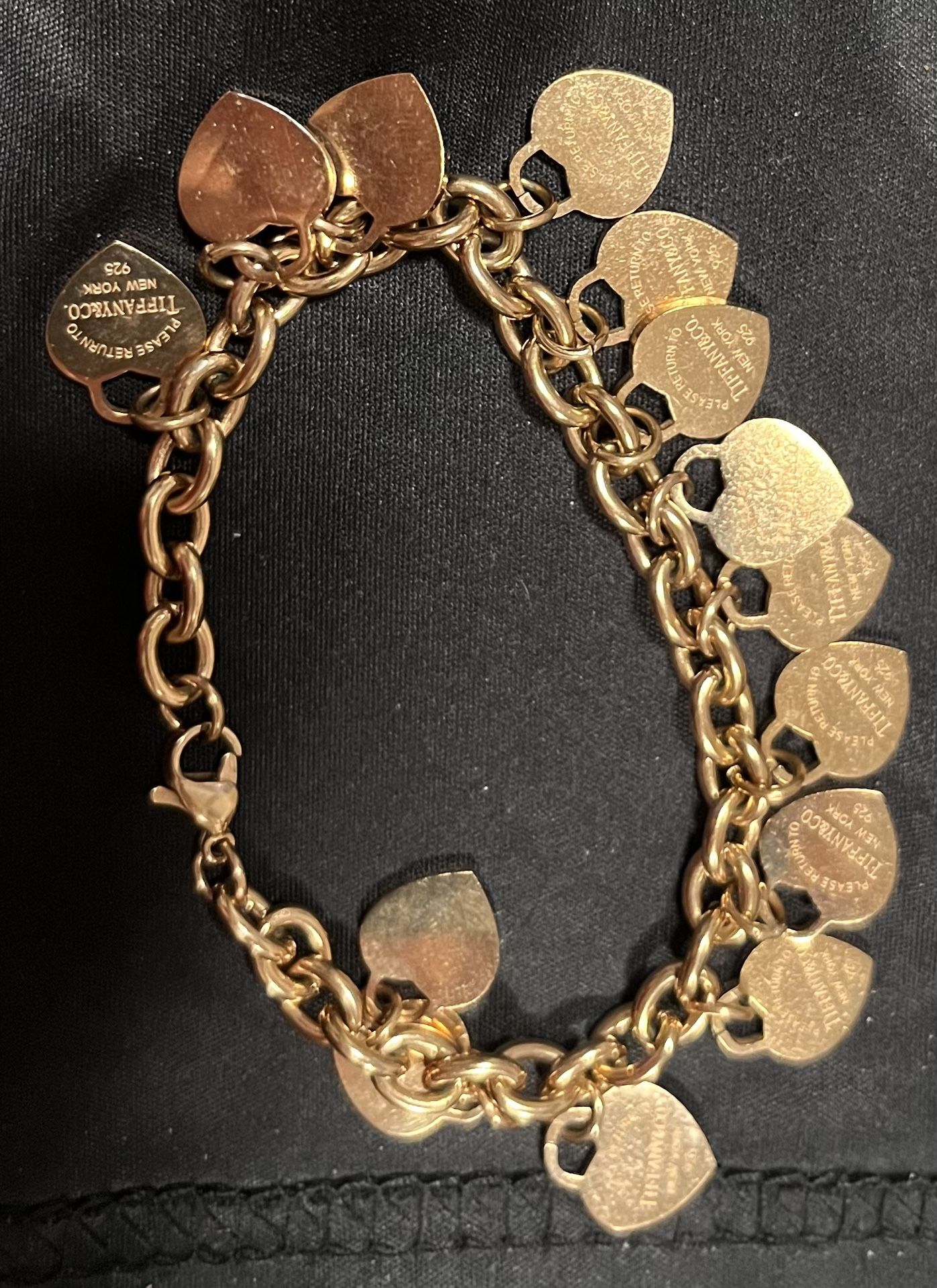 Tiffany’s Heart Charm Bracelet