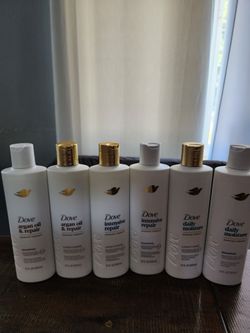 Shampoo and conditioner Dove