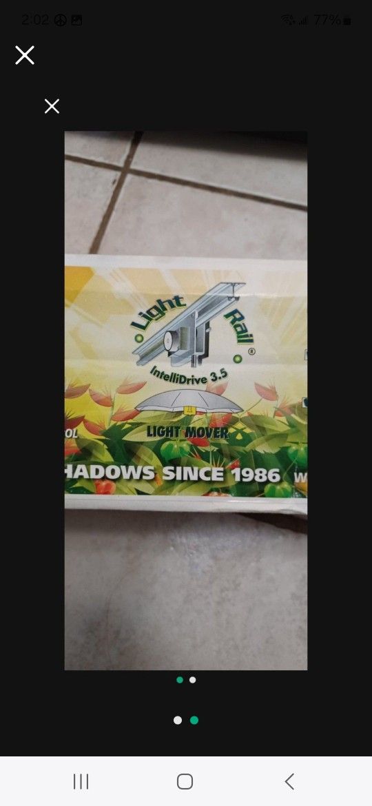 Light Rail Grow Light Mover 2 Available