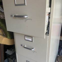 To file cabinet $35 each four drawers each