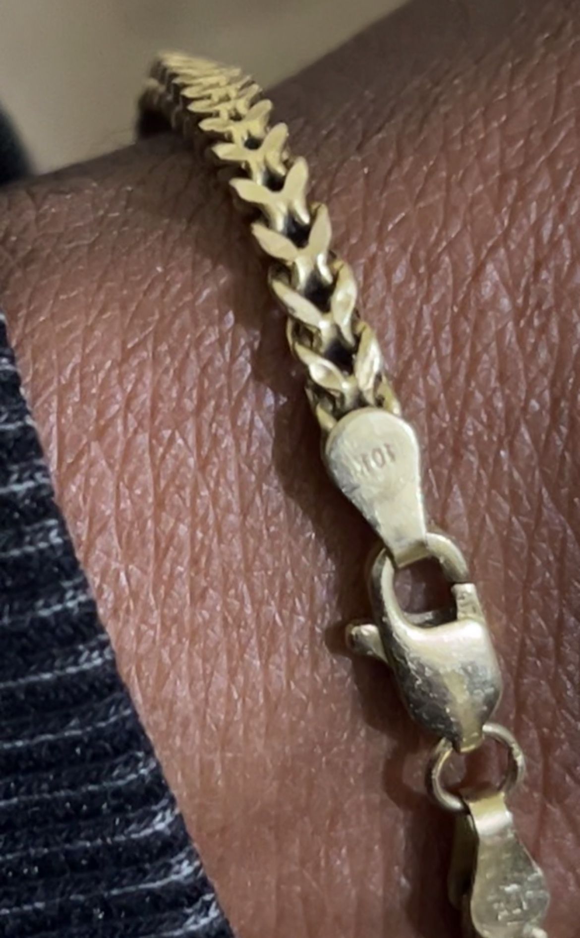 10k Gold 7” Bracelet
