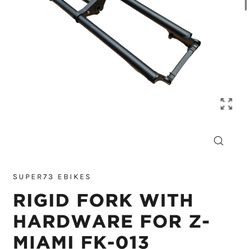 RIGID FORK WITH HARDWARE FOR Z-MIAMI FK-013