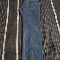 501 Button Fly Jeans 34x30 Men's