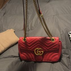 Authentic GUCCI RED BAG