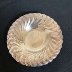 Waverly Wm. Rogers Silver Plate Bon Bon Bowl