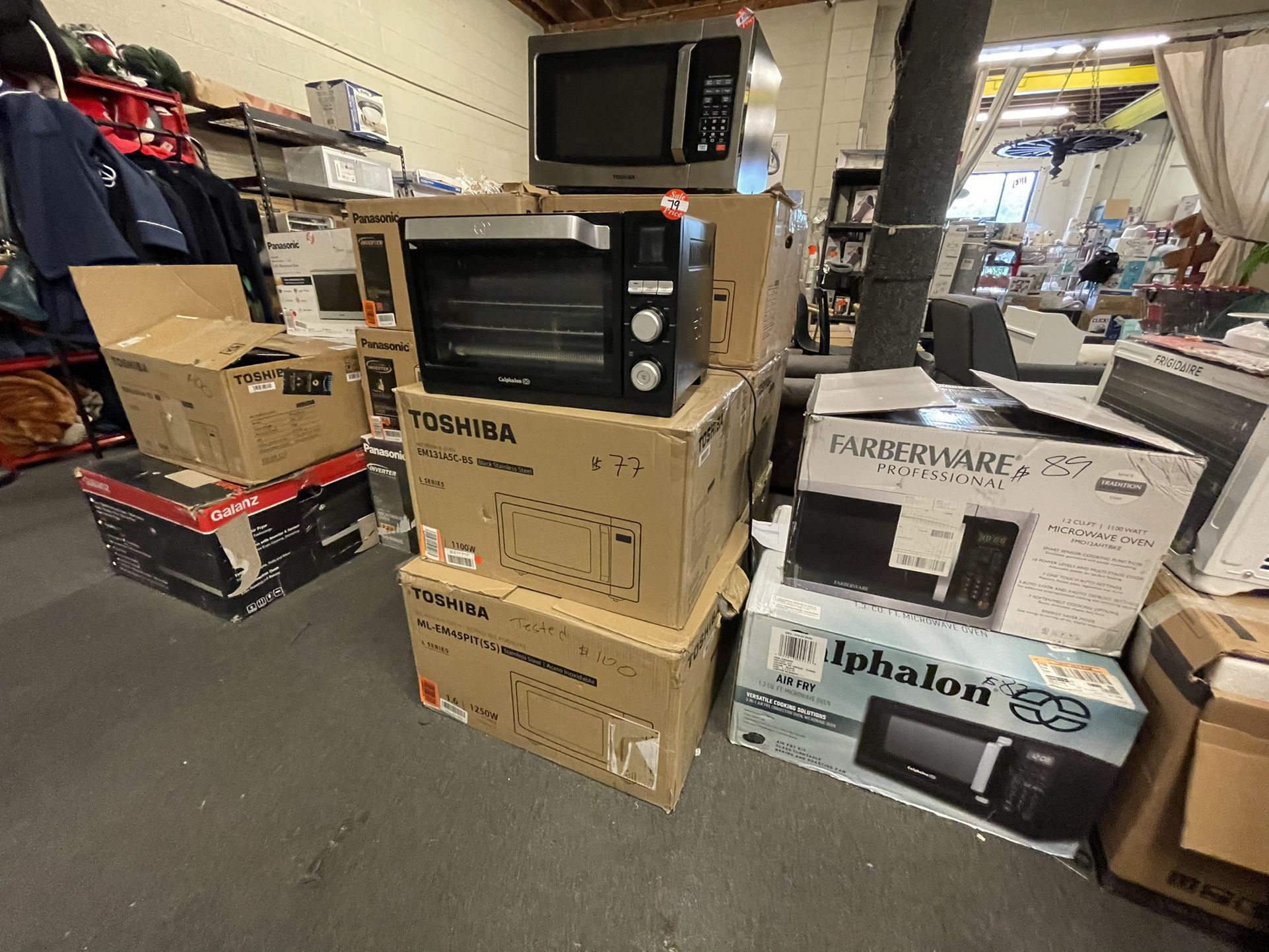 Microwaves $80-$200 Convection Oven Air Fryer Oven All In One
