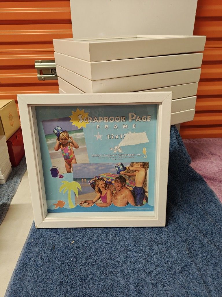 12x12 Scrapbook Page Frames Set Of 7