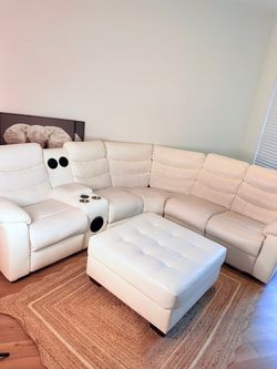 Sectional and Ottoman