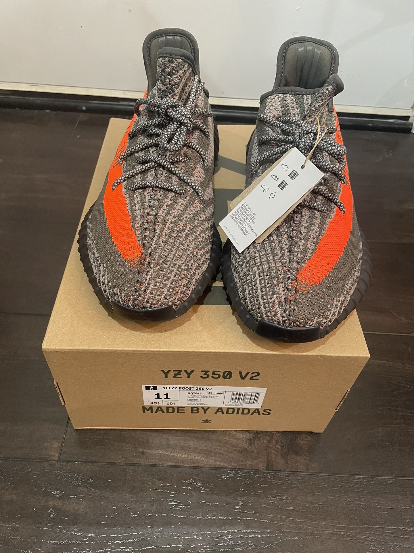 Yeezy Boost 350 V2 Carbon Beluga Size11