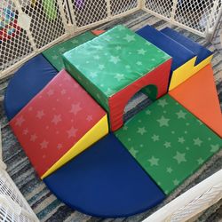 Children’s Factory Soft Foam Tunnel Climber Playset