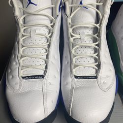 Air Jordan 13 Lucky Green And 13 Hyper Royal Blue