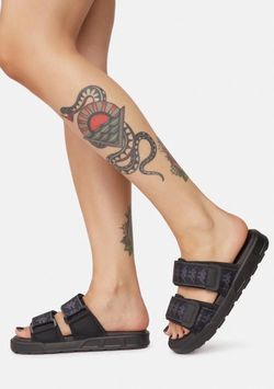 Kappa sandals on online feet