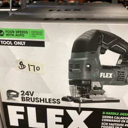 FLEX 24V Brushless Jigsaw (Tool-Only) $170