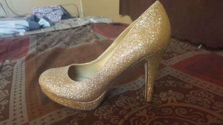 Gold heels