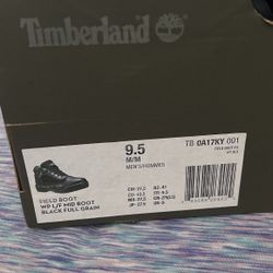 Timberland Field Boot Black Full Grain Men’s 9.5