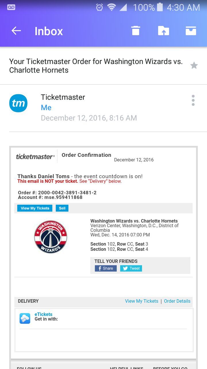 Wizards Hornets Tonight 102CC All Inclusive