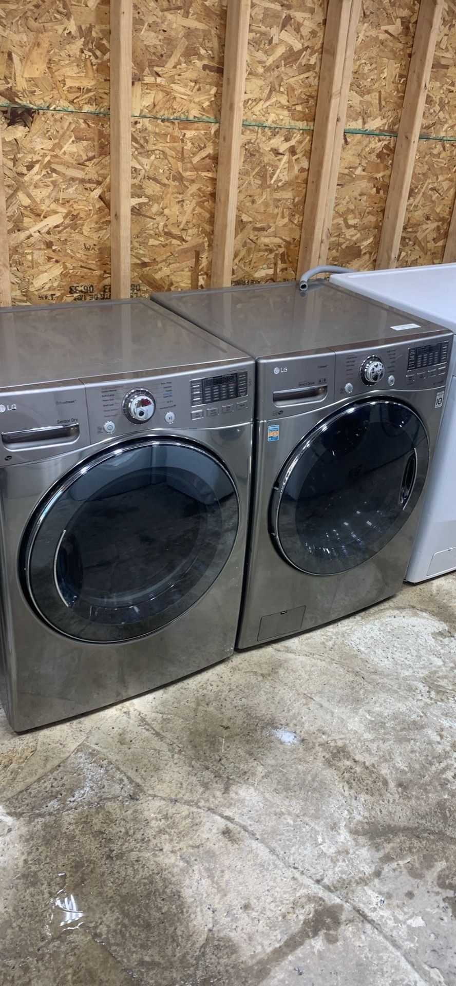 Lg Washer N Gas ⛽️ Dryer Set 