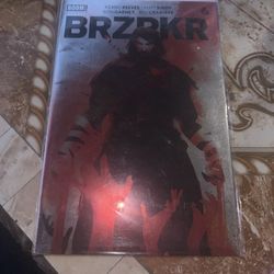 BRZRKR #1 Volume 1 Foil Variant Boom Studios Keanu Reeves ~ Netflix Optioned