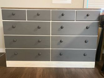 Refinished Solid Wood Dresser
