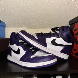 Jordan 1 Court purple 2.0