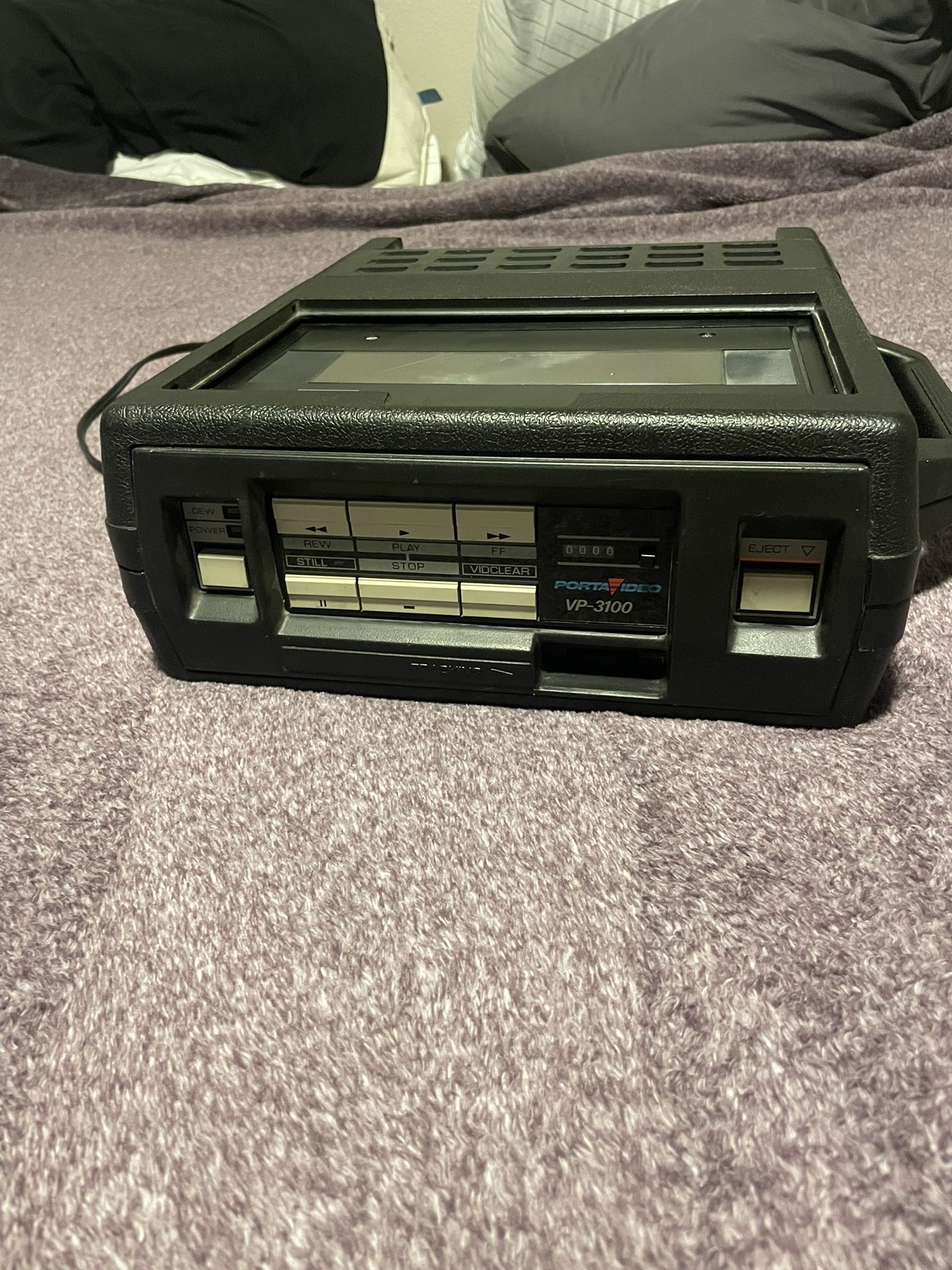 PortaVideo VP 3100 Vintage VCR