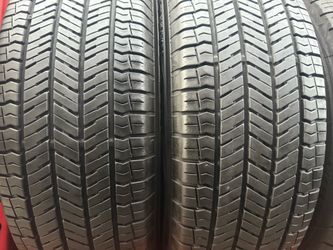 2 used tires 225/65r17 Yokohama 💵free installation and balance ‼️👌