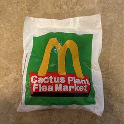 BIRDIE McDonalds Cactus Plant Flea Market Adult Happy Meal  Toy SEALED 2022