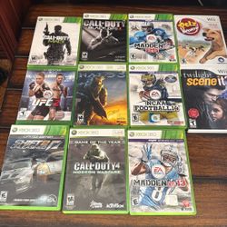 Xbox & Wii Games