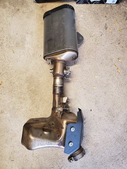 2009-2012 zx6r stock exhaust