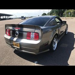 Ground Effects Ford Mustang Shelby Rear Bumper Lip