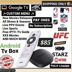 Get It All Onn Android Box, Plug And Get Everything..