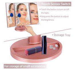 Cosmetic Mirror with 21 LED Lights