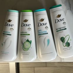 Dove Body Wash 4 × $20