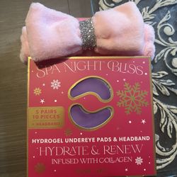 Hydro Gel Under eye Pads And Headband