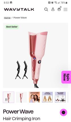 power wave hair crimper