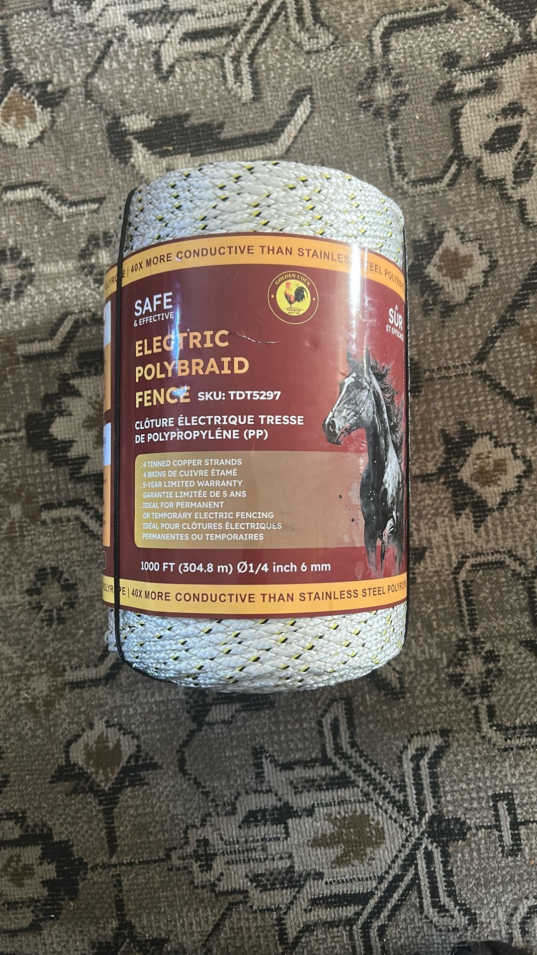 Electric Polybraid Fence