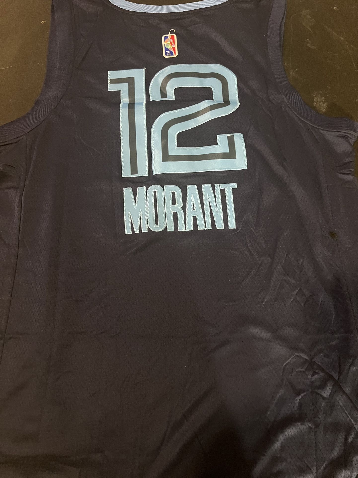 Ja Morant Jersey NEW Mens Large Blue White Memphis Grizzlies for Sale in  Palm Desert, CA - OfferUp